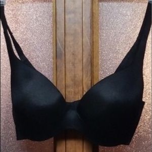 Victoria's Secret 34E (DD) Black Bra